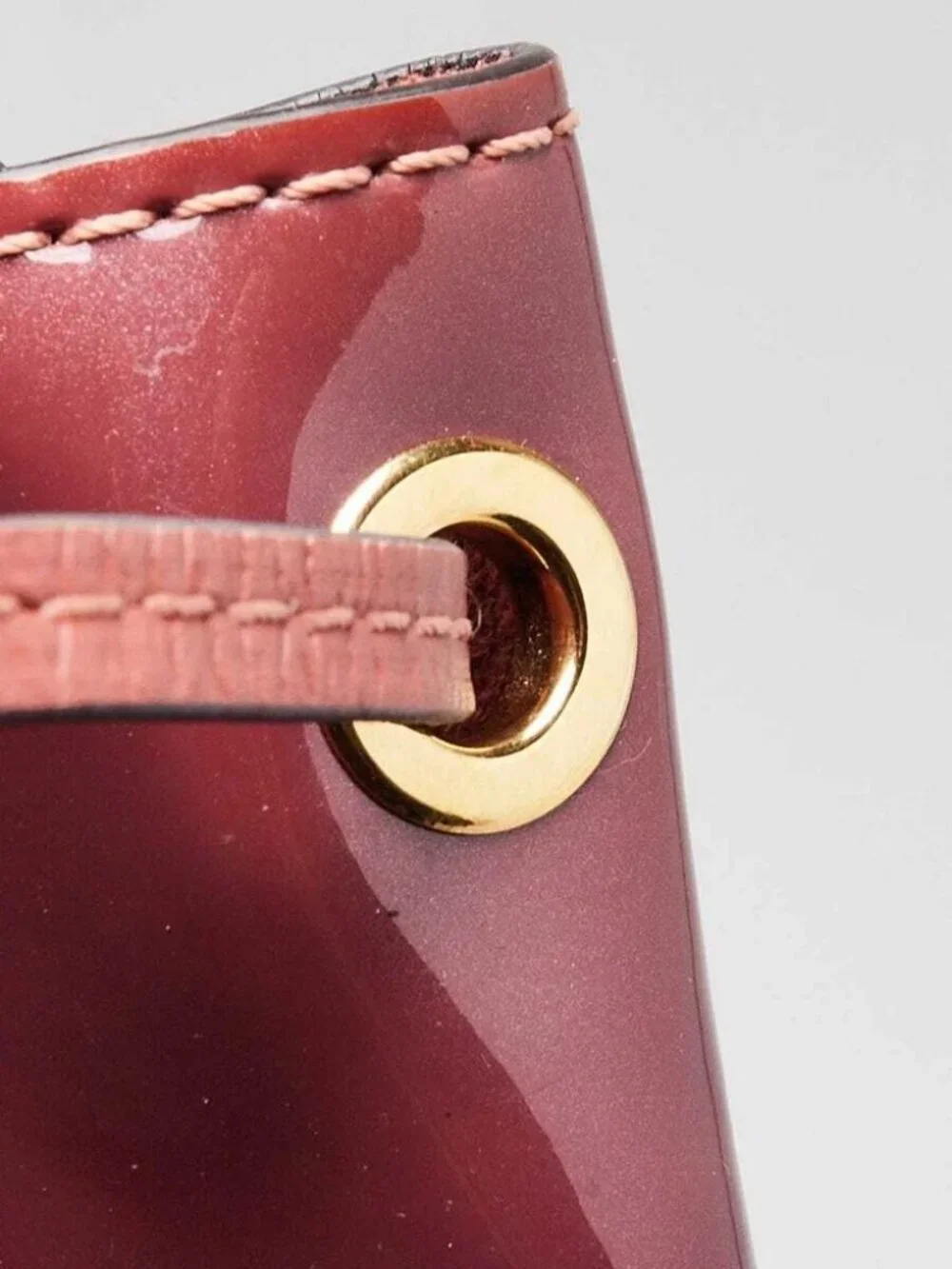 Louis Vuitton Monogram Coated Canvas/Vieux Rose Vernis Hot Springs Backpack Bag